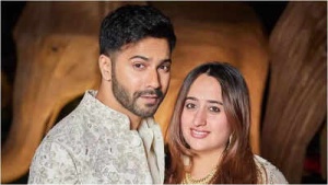 Varun Dhawan's Unconventional Proposal: Poolside Serenade and a Non-Filmy Knee Drop for Natasha Dalal
