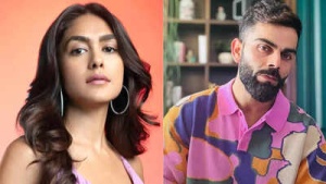 Mrunal Thakur once reacted to her old confession about being ‘madly’ in love with Virat Kohli: ‘Stop it…’
