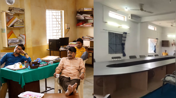 Modern amenities found within the real Panchayat office
