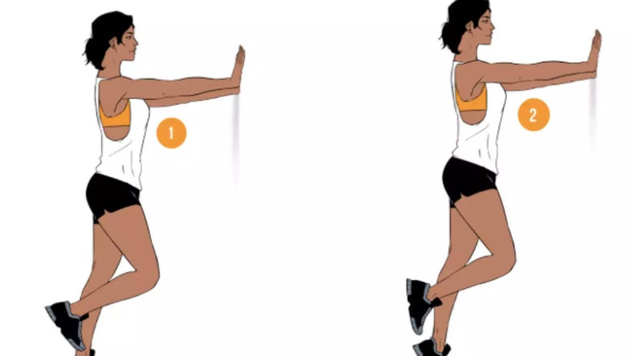 Single-leg calf raises: Balance and symmetry