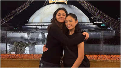 'Saiyaara' star Aneet Padda and former 'Big Girls Don't Cry' costar Tenzin Lhakyila reunite during Nepal trip - Photos Inside