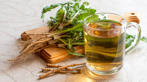 Dandelion root tea