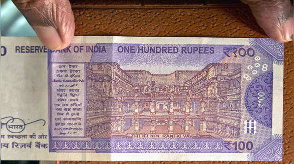 ₹100 note - Rani ki Vav, Gujarat