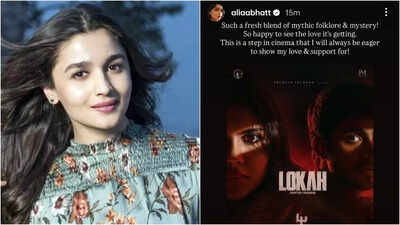 'Lokah Chapter 1: Chandra': Alia Bhatt hails the film's fresh storytelling; calls it a big step in cinema