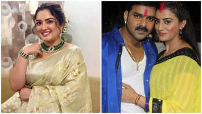 Amrapali Dubey reveals she tried to stop Pawan Singh’s sudden wedding: ‘Akshara Singh was in love with him’