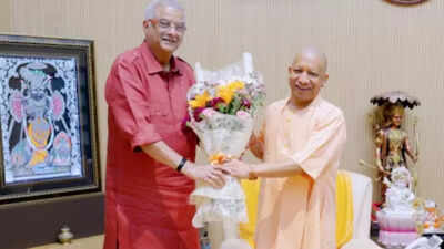 In pics: Boney Kapoor meets CM Yogi in Lucknow; discusses the UP Film City project