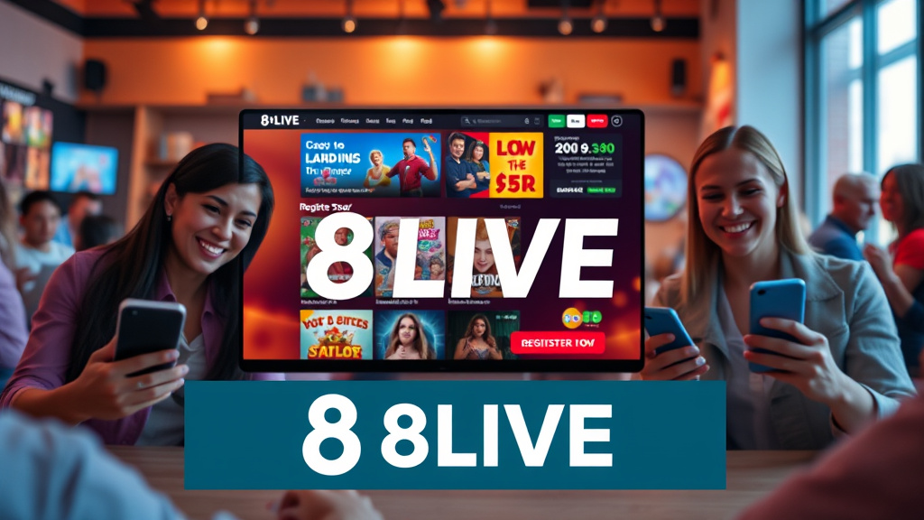 Hướng Dẫn Đăng Ký 8LIVE Nhanh Chóng & Dễ Dàng