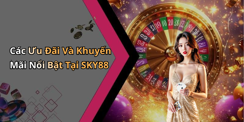 Các Ưu Đãi Và Khuyến Mãi Nổi Bật Tại SKY88